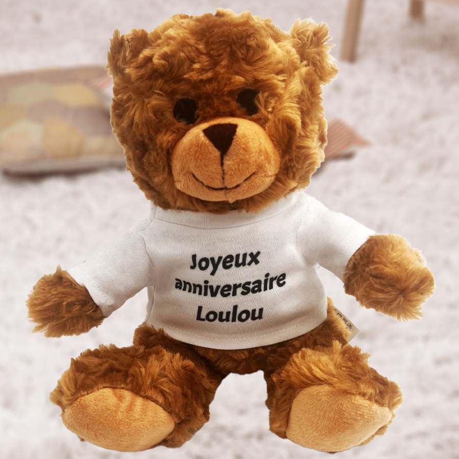 Ourson message 1